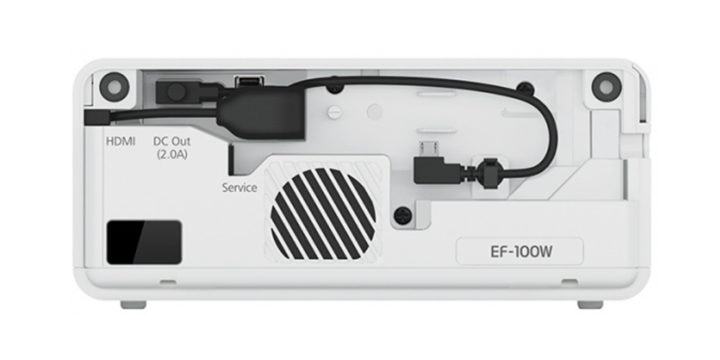 Vorschaubild für Der 3LCD-Projektor EF-100 von Epson
