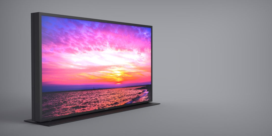 Panasonic MegaCon: Dual-LCD-TV soll überragende Kontraste liefern