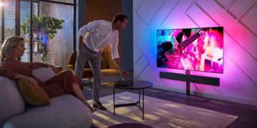 Philips: Neue TVs mit Bowers & Wilkins-Soundbar vorgestellt