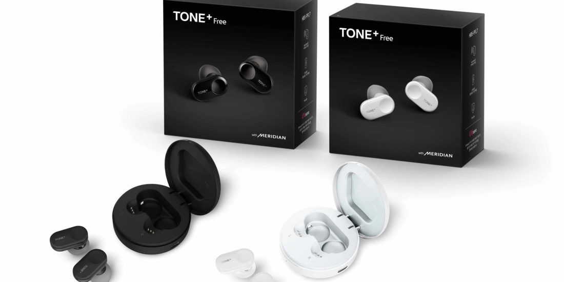 LG Tone+ free: Wireless Earbuds mit besonderem Hygiene-Feature