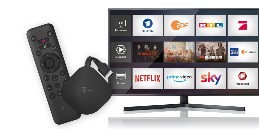 Telekom kündigt TV-Stick für MagentaTV inklusive Netflix an