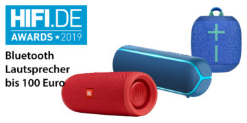 HIFI.DE Awards: Die besten Bluetooth Lautsprecher bis 100 Euro