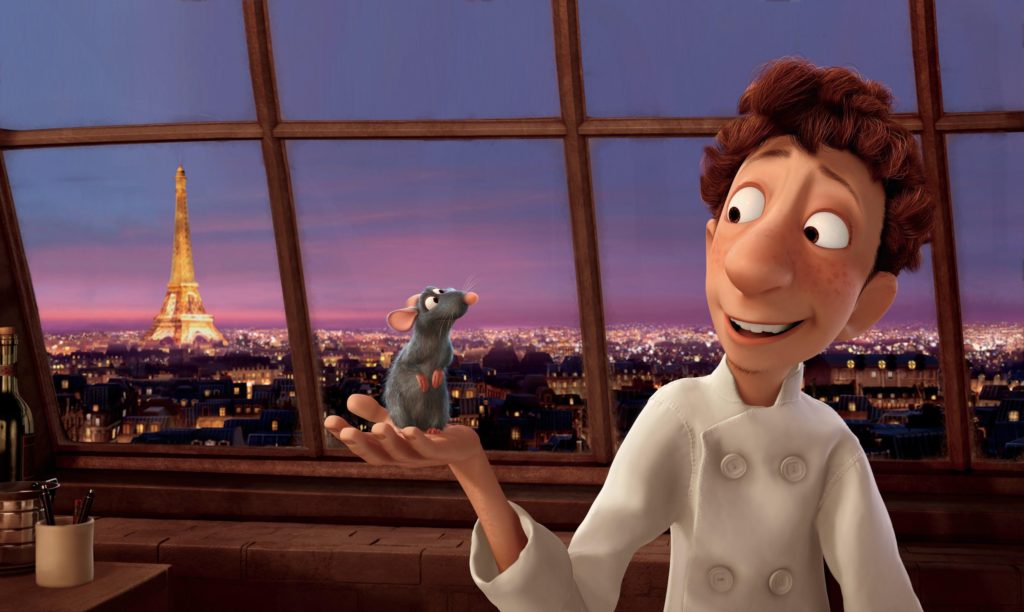 In Ratatouille dreht sich alles ums Essen. | Bild: Disney