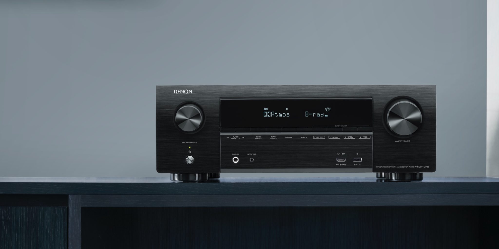 Denon AVRX1600 H DAB Neuer 7.2AVReceiver mit großer Ausstattung