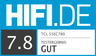 HIFI.DE Testsiegel für TCL EC780