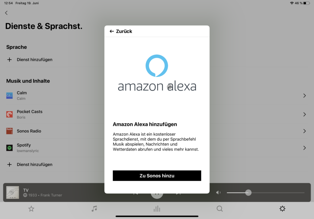 Sonos Arc Alexa Smart Speaker