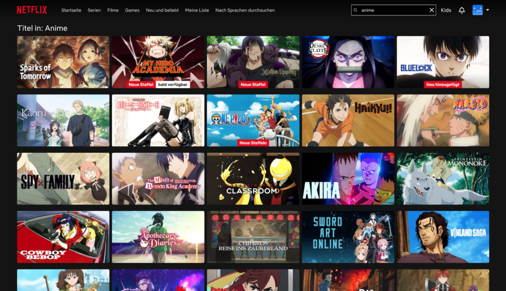 Netflix Anime 