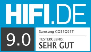 HIFI.DE Testsiegel für Samsung Q95T
