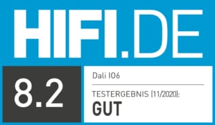 HIFI.DE Testsiegel für Dali iO-6