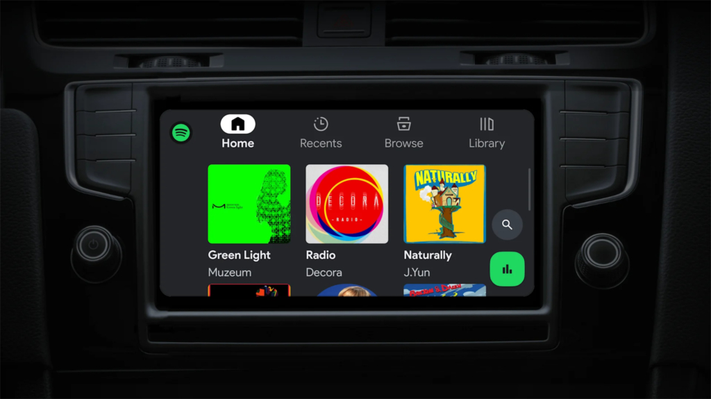 Spotify im Test Android Auto