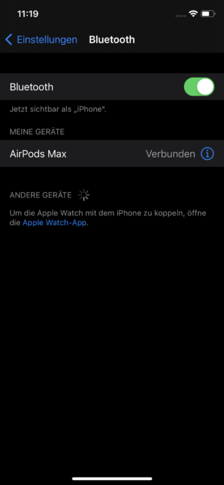 Apple AirPods Max Bluetooth