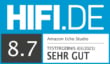 HIFI.DE Testsiegel 8,7 Sehr gut