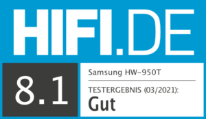 HIFI.DE Testsiegel Soundbar Samsung HW-Q950T-8,1