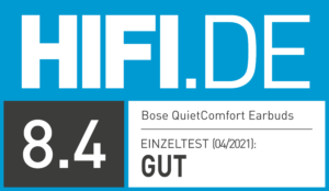 HIFI.DE Testsiegel-kopfhörer-bose-quietcomfort-earbuds-8.4