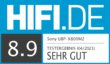 HIFI.DE Testsiegel SONY UBP-X800M2