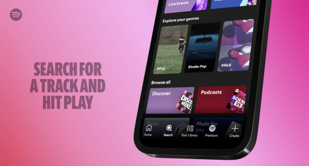 Musik kostenlos streamen Spotify