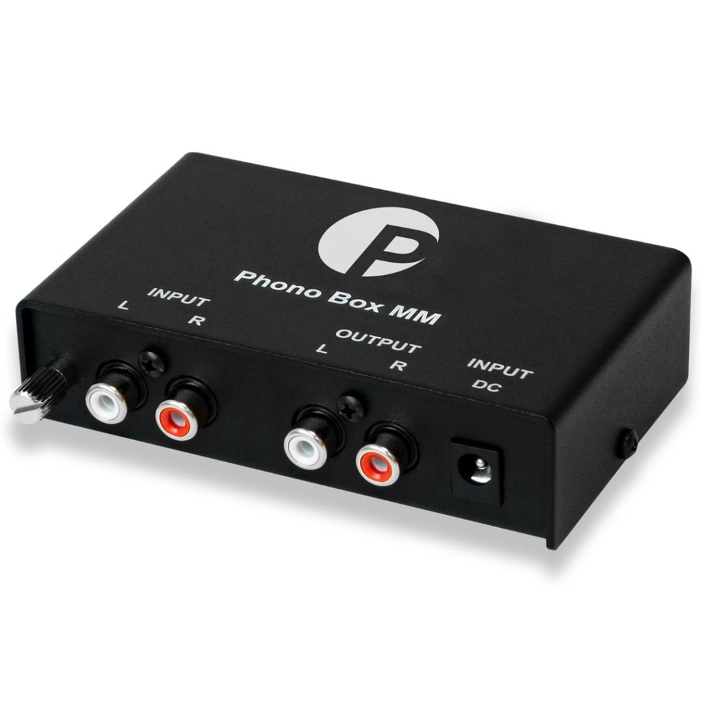 Phono Pre Amp Preamp Vorverstärker mit Aux Eingang und Lautstärkeregler
