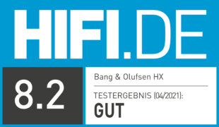 HIFI.DE Testsiegel für Bang & Olufsen HX