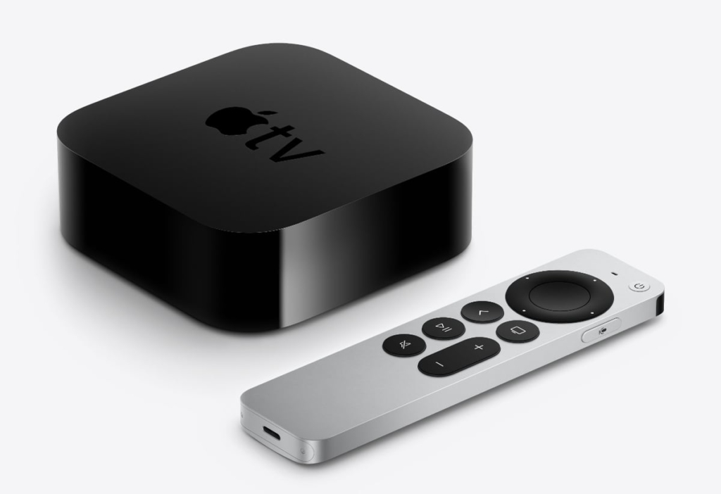 Das neue Apple TV 4K mit Fernbedienung