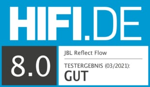 HIFI.DE Testsiegel für JBL Reflect Flow