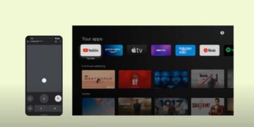 Android TV Fernbedienung Android Smaertphone Google I/O