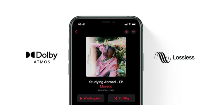 Apple Music mit Hi-Res Lossless und Dolby Atmos