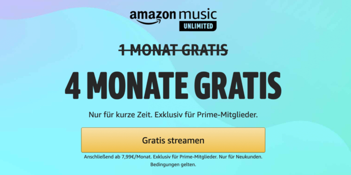 Prime Day 2021: Amazon Music Unlimited jetzt kostenlos abonnieren