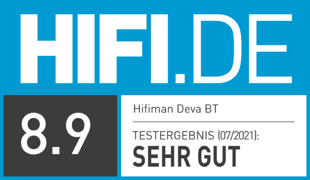 HIFI.DE Testsiegel für HifiMAN Deva BT