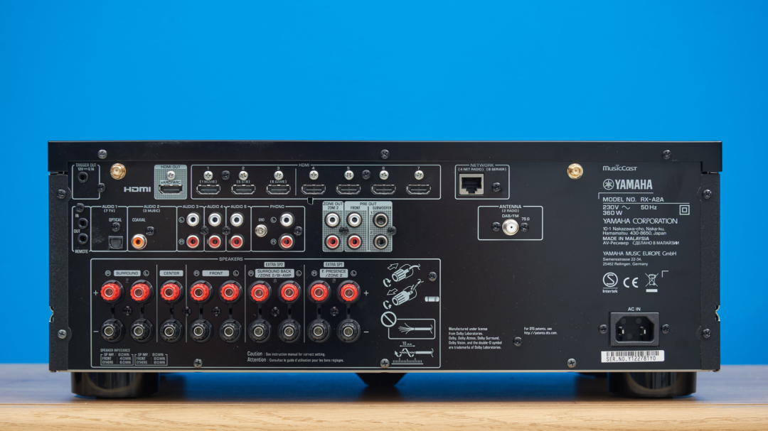 Test Yamaha RX-A2A: Atmos-Receiver mit satter Ausstattung - HIFI.DE