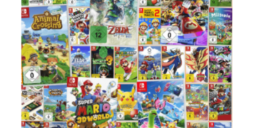 Nintendo-Spiele: 3 für 111 Euro