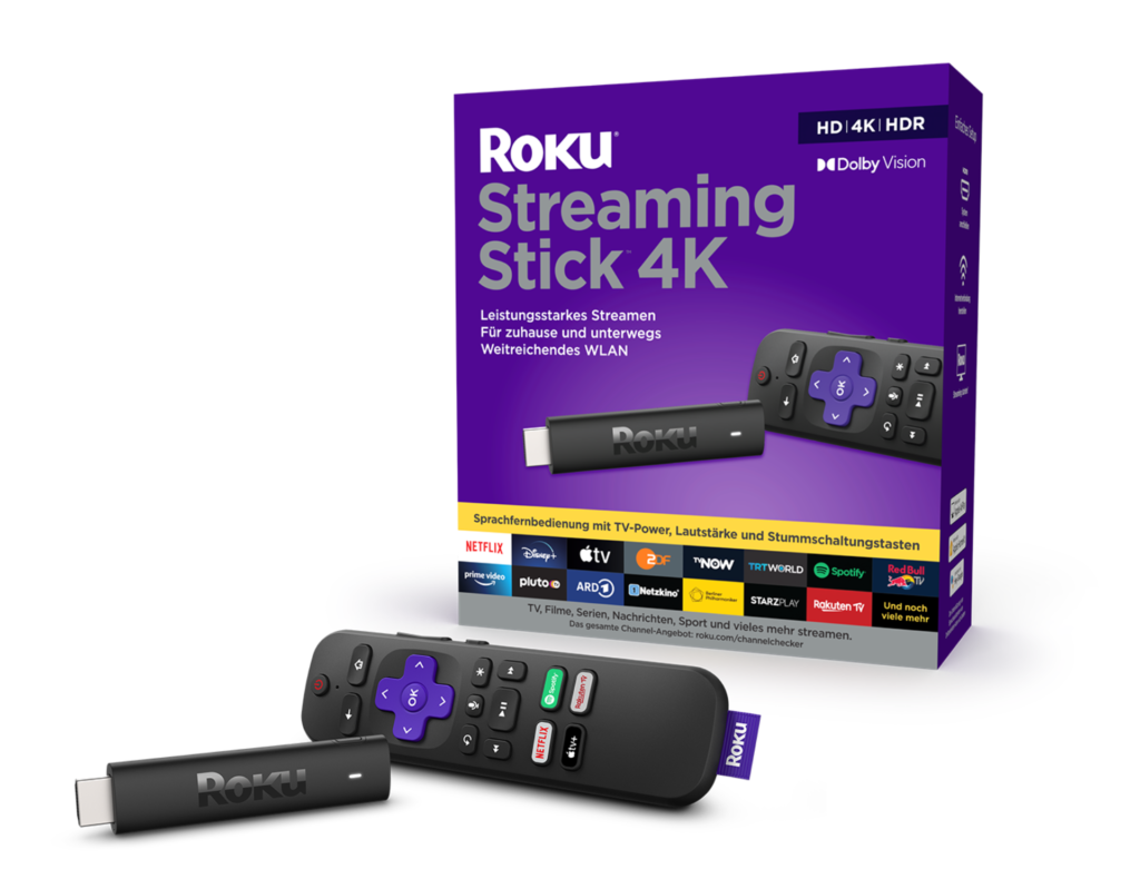Der Roku Streaming Stick 4K 
