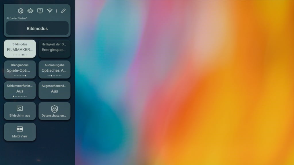 LG Bildeinstellung Bildmodus