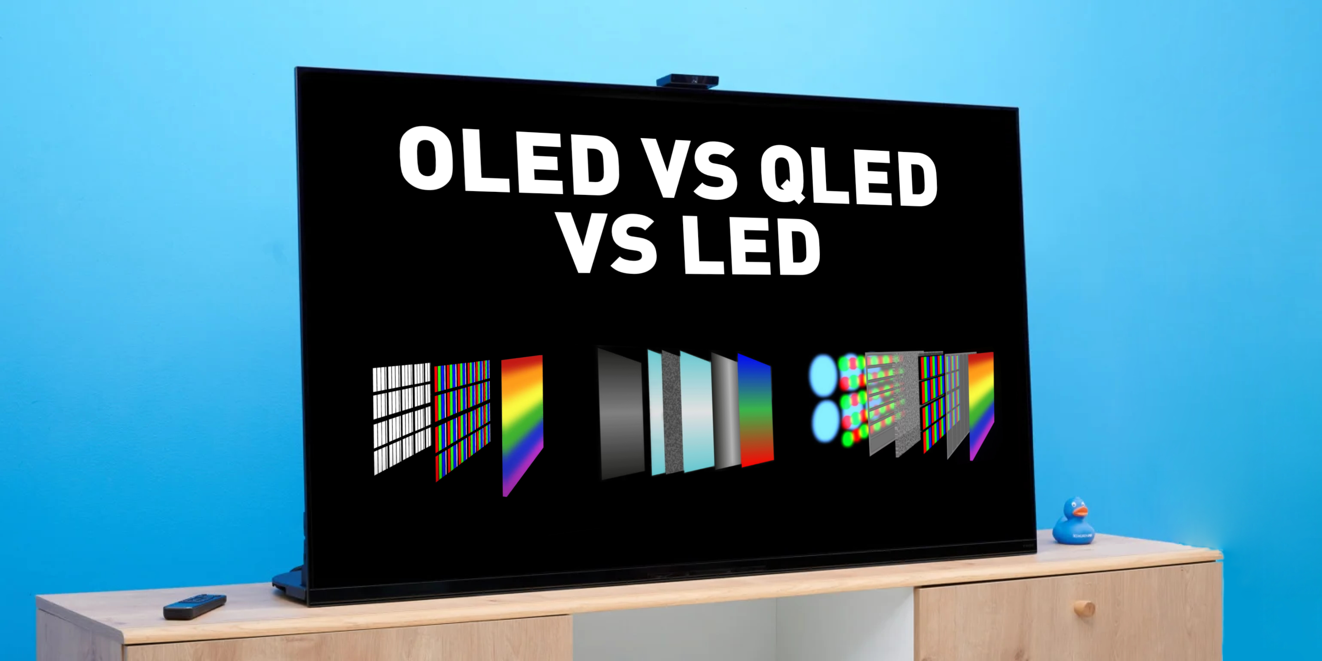 OLED oder QLED oder LED – was ist besser? 