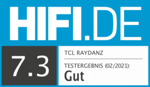 Testsiegel TCL Raydanz