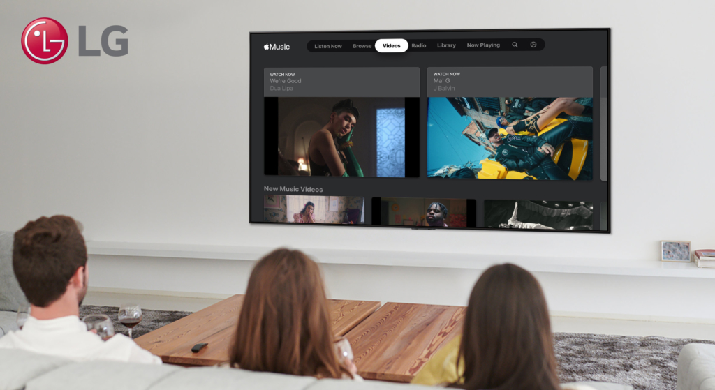 Smart TVs von LG erhalten Apple Music, Nvidia GeForce Now und waipu.tv. 