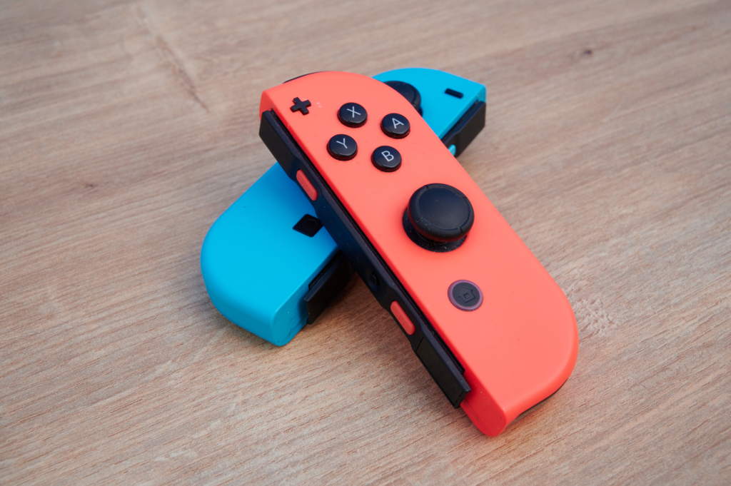 Die Joy Cons der Nintendo Switch