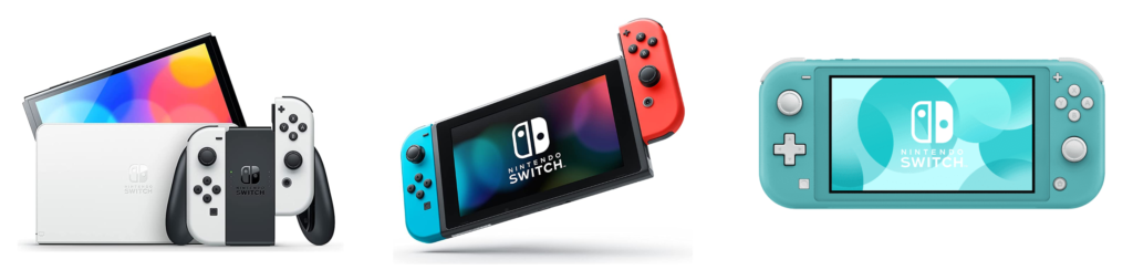 Die Versionen der Nintendo Switch