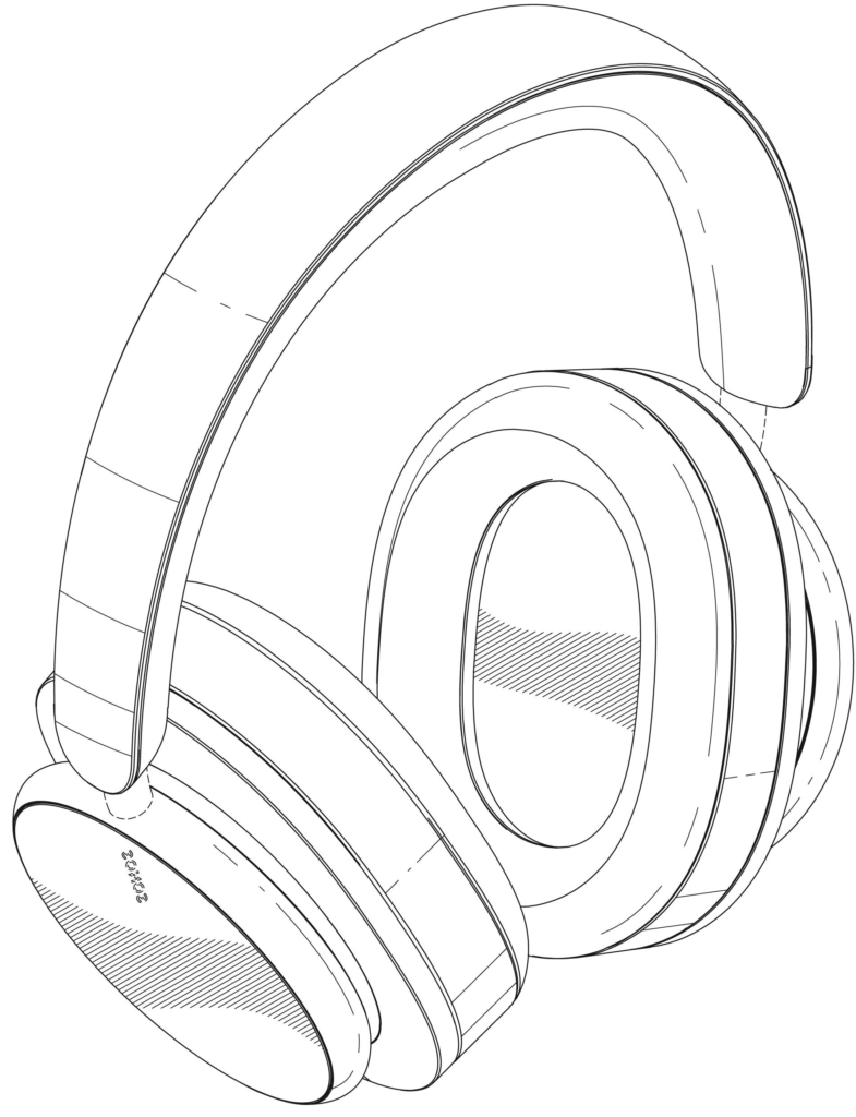 Sonos Kopfhörer Patentzeichnung
