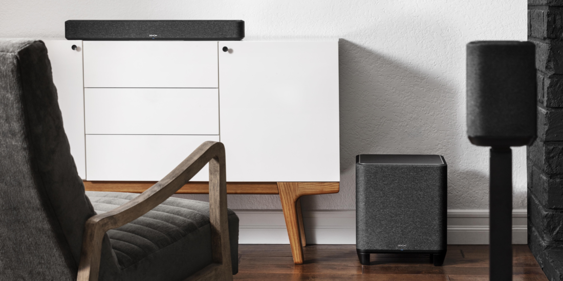 Denon Home Subwoofer Denon erweitert HEOSMultiroomSystem um