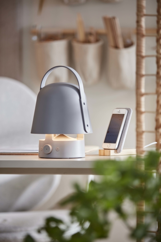 IKEA Vappeby Bluetooth Speaker Spotify Tap Grau