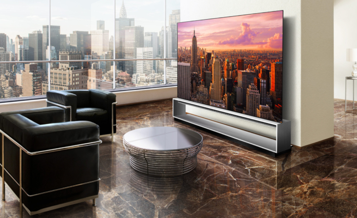 LGs Signature-TVs machen etwas her. AV1 unterstützt LG bereits mit seinen Geräten ab 2020. 