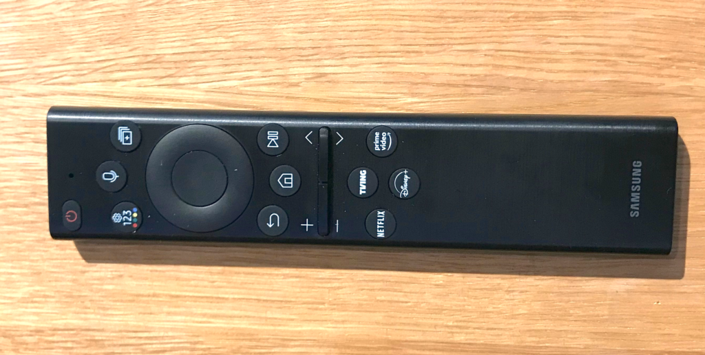 Samsung QD OLED: remote control