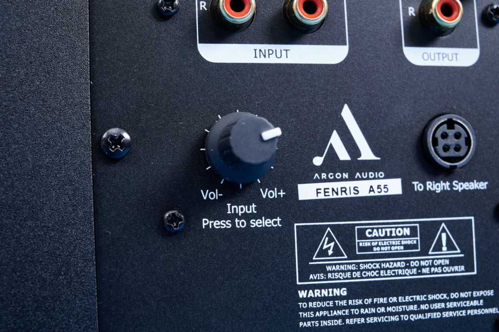 Argon Audio Fenris A55 Input-Lautstärke-Regler