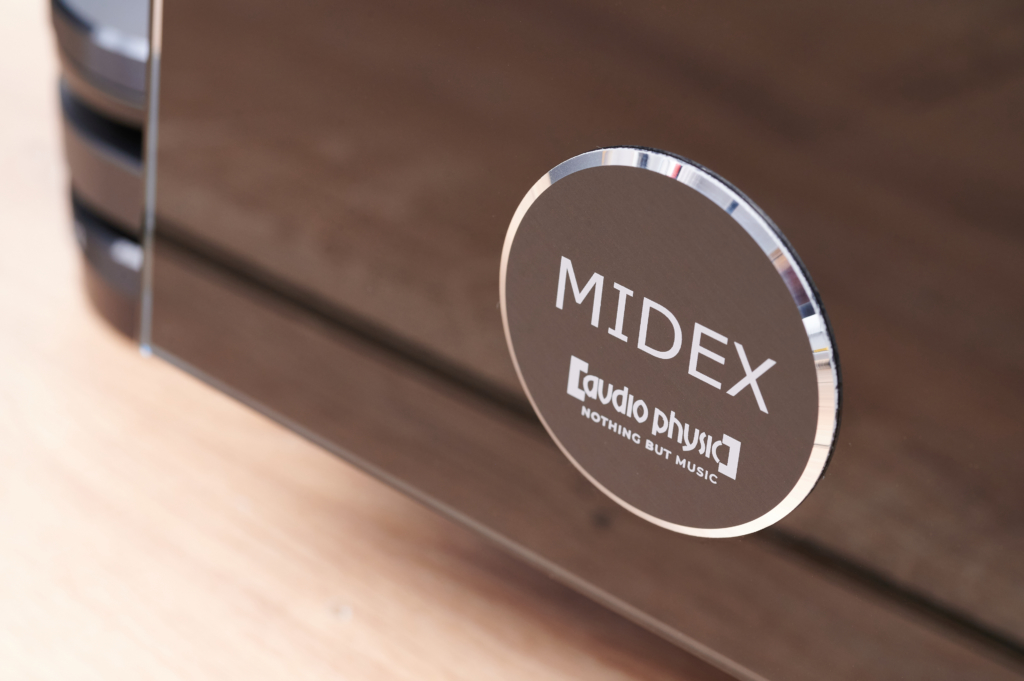 Audio Physic Midex Logo auf Front