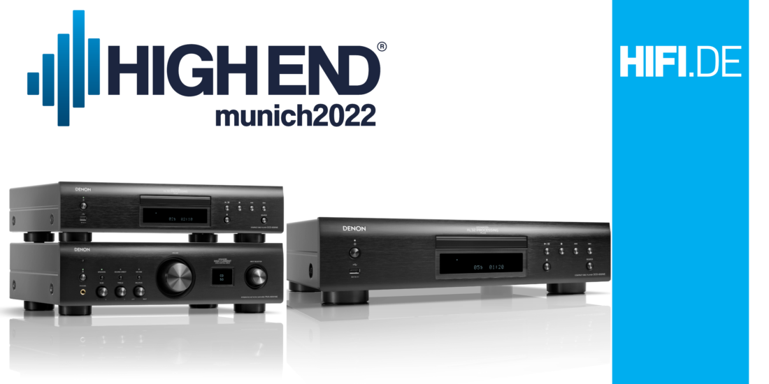High End 2022: Neue Kombi aus CD-Player und Verstärker von Denon