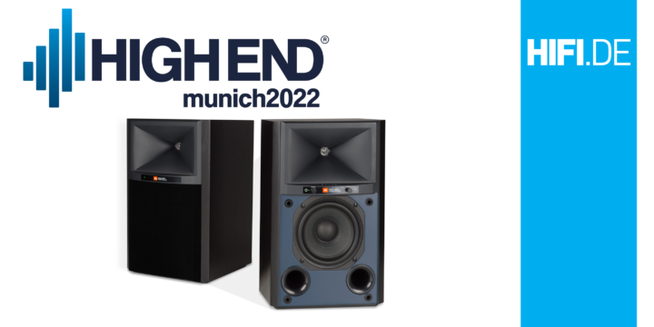 High End 2022: Lautsprechersystem JBL 4305P von Harman Luxury Audio ausgestellt