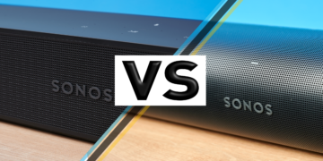 Gegenüberstellung von Sonos Beam und Sonos Arc