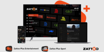 Zattoo Plus Sport und Entertainment