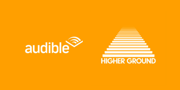 Grafik Partnerschaft Audible Higher Ground