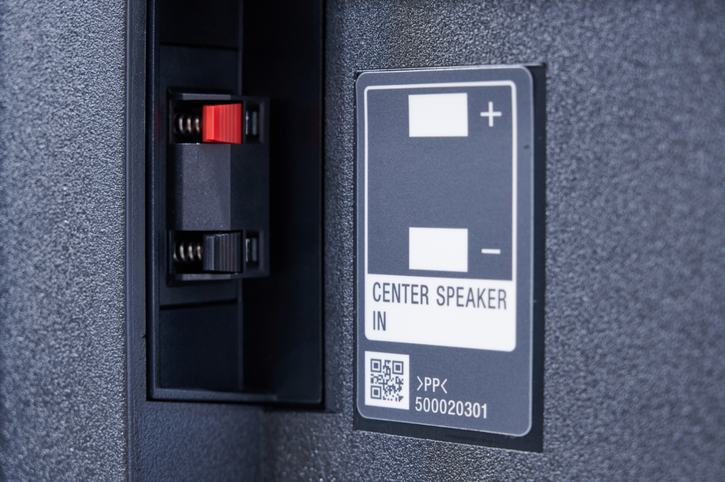 Sony A95K Center Speaker-Anschluss